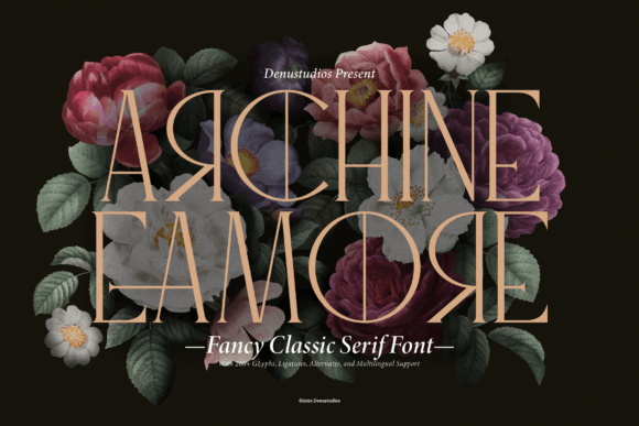Archine Eamore: A Classic Serif Font for Timeless Branding