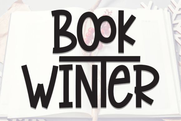 Book Winter Review: A Handwritten Display Font for Warm Campaign Visuals