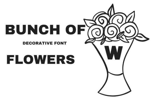 Bunch of Flowers Font