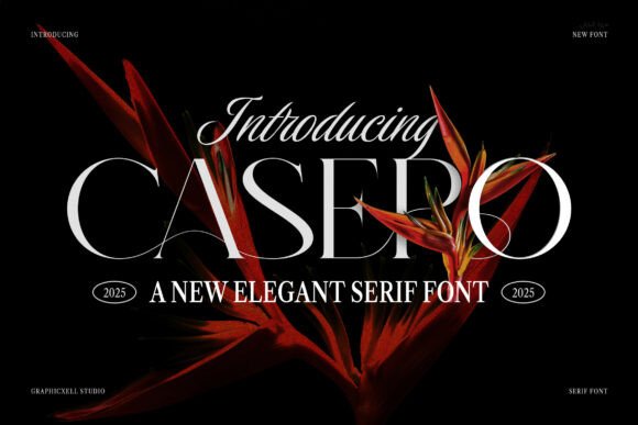 Casero: A Luxurious Serif Font