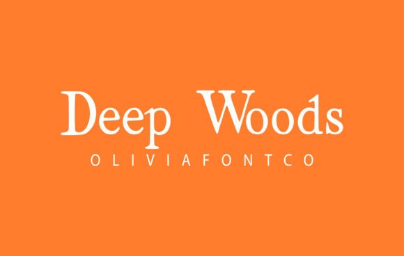 Deep Woods Font: A Handwritten Serif Typeface for Small Business Branding