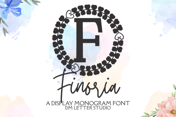 Finoria Monogram Font for Elegant Design