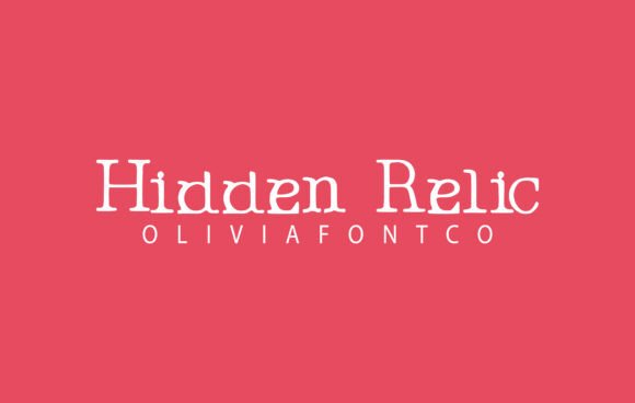 Hidden Relic Font: A Handwritten Sans Serif for Editorial Warmth