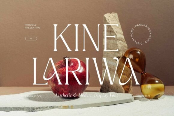 Kine Lariwa: Elegant Serif Font for Crafters