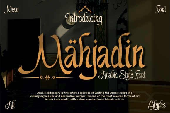 Mahjadin Font: Elegance That Makes Your Branding Stand Out