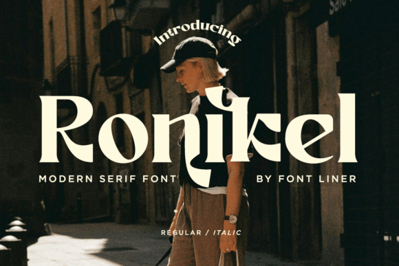 Modern Serif Font for Web Design