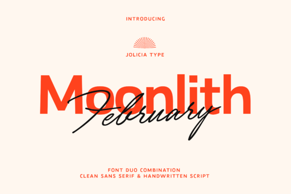 Moonlith February Script Font