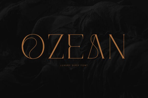 Ozean: A Luxurious Serif Font for Marketers