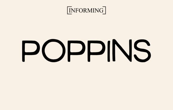 Poppins Font for Creative Projects
