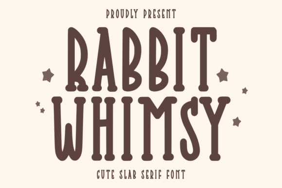 Rabbit Whimsy Slab Serif Font for Your Brand Identity