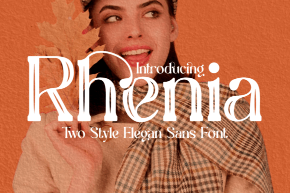 Rhenia: A Display Font for Designers Who Need Character