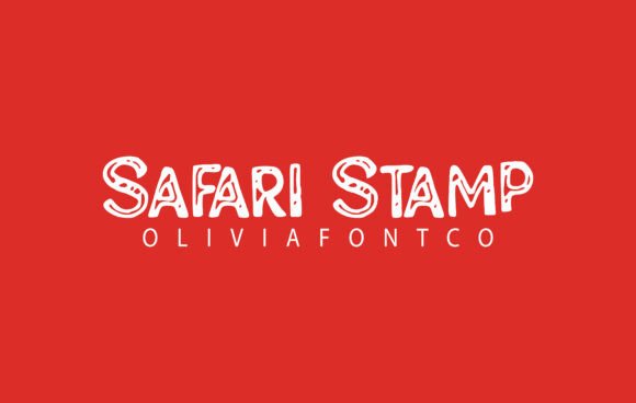 Safari Stamp: A Handwritten Font for Warm Editorial Layouts