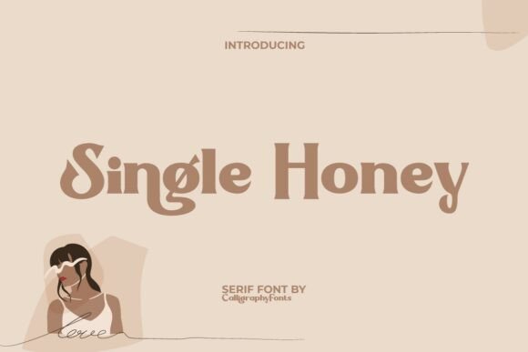 Single Honey Font for Bold Campaigns