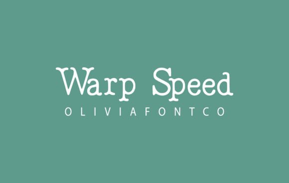 Warp Speed Font Brings Warm Character to Branding Projects