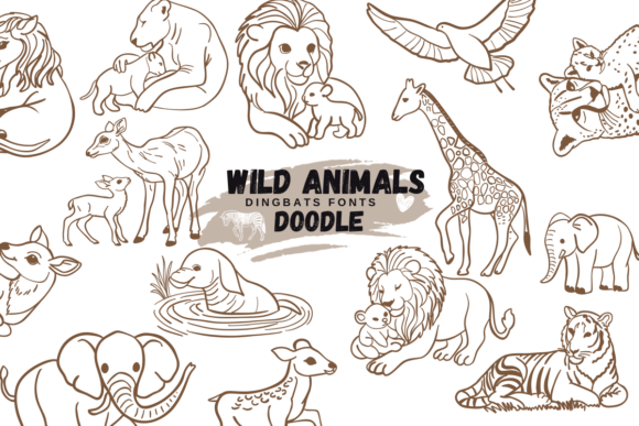 Why Wild Animals Doodle Deserves a Spot in Your Marketing Font Kit