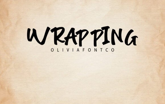 Wrapping: A Display Font Built for Digital Visibility